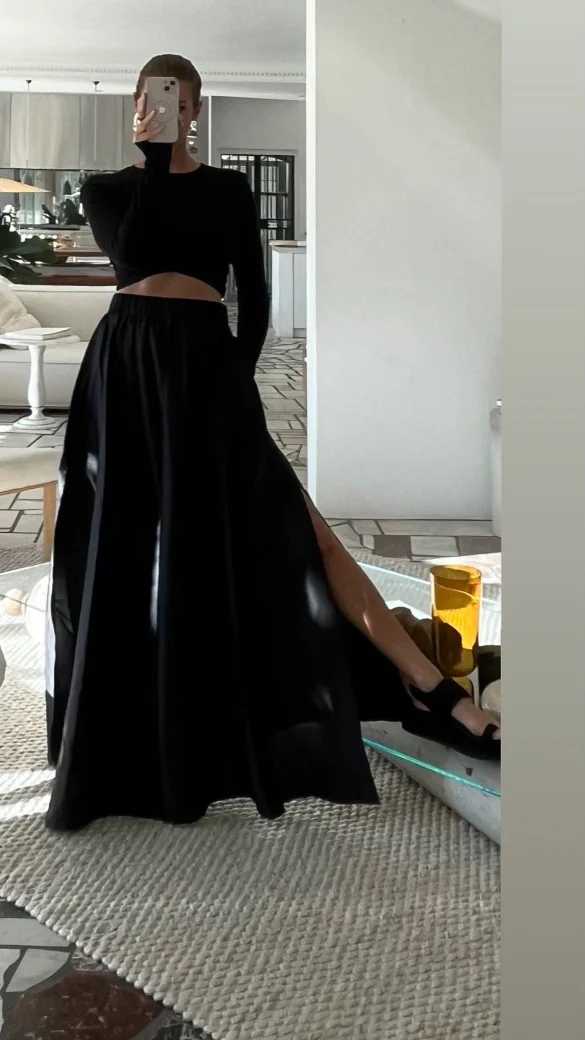 Cucciolo Skirt / Black - Image 4