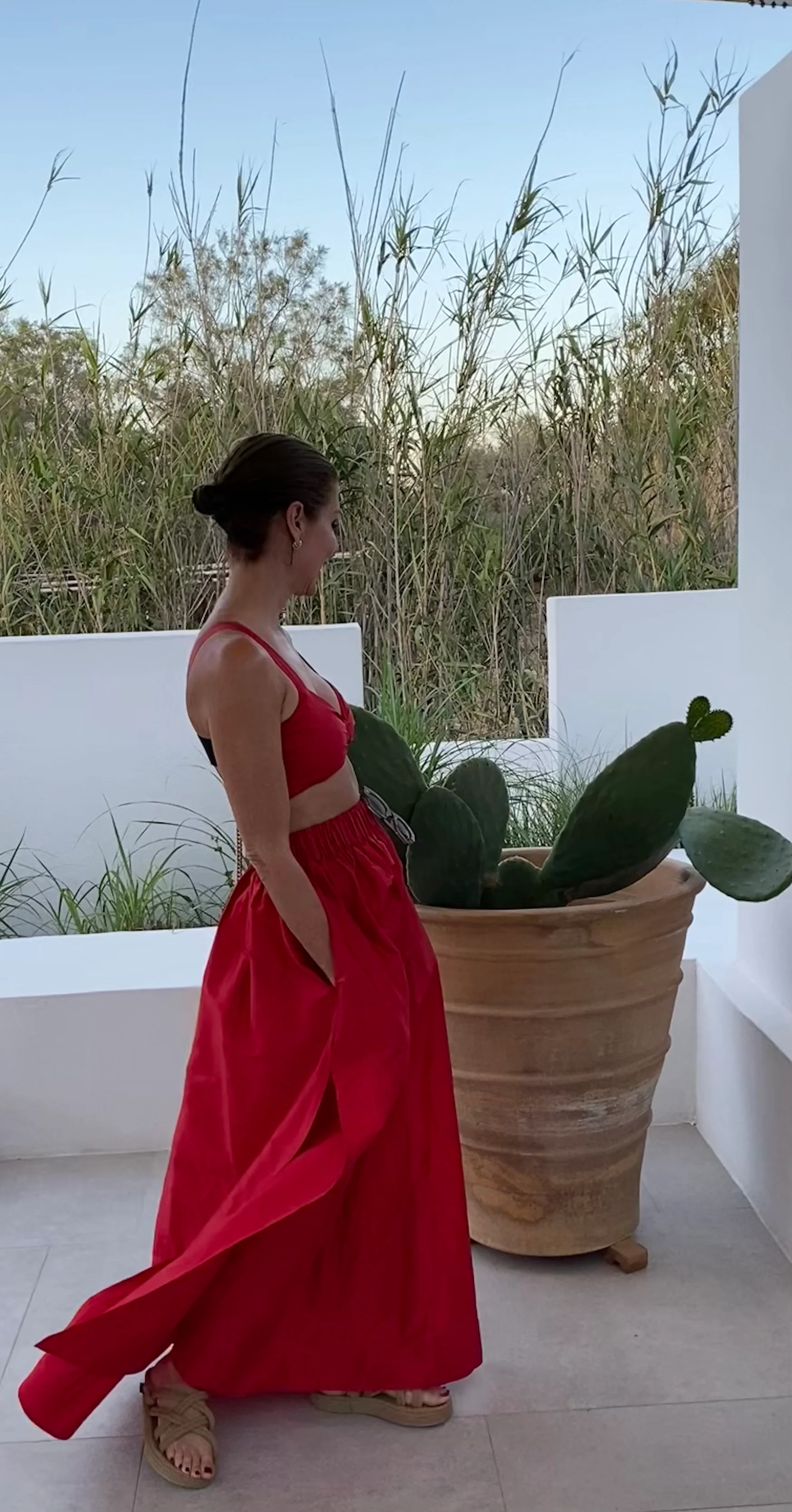 Cucciolo Skirt / Red - Image 6