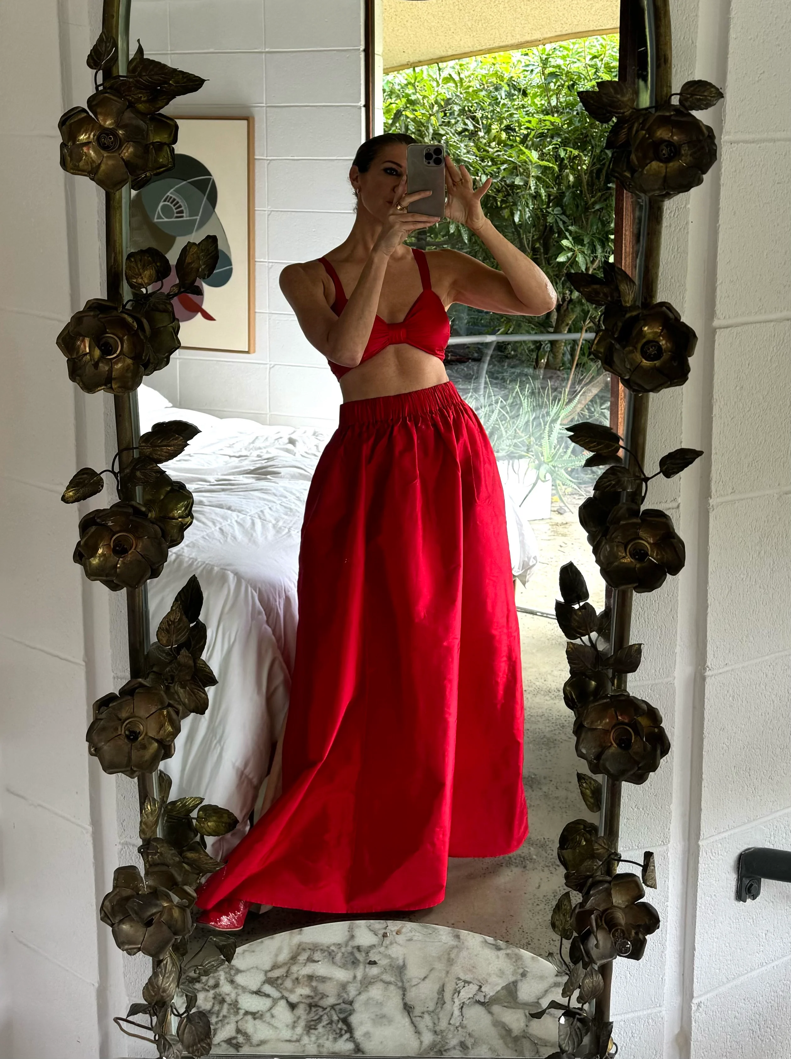 Cucciolo Skirt / Red - Image 7