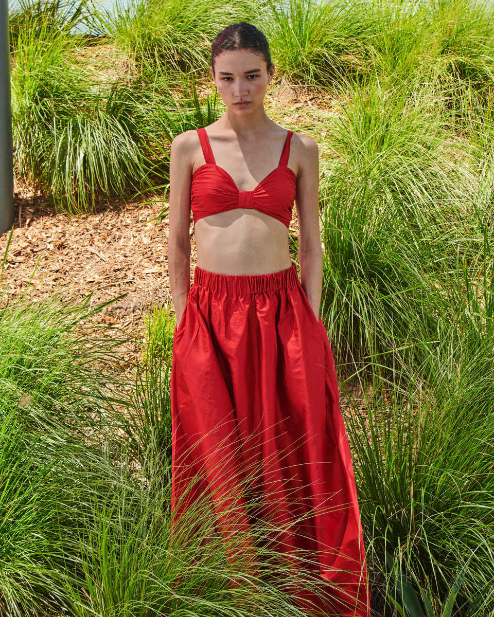 Cucciolo Skirt / Red - Image 9