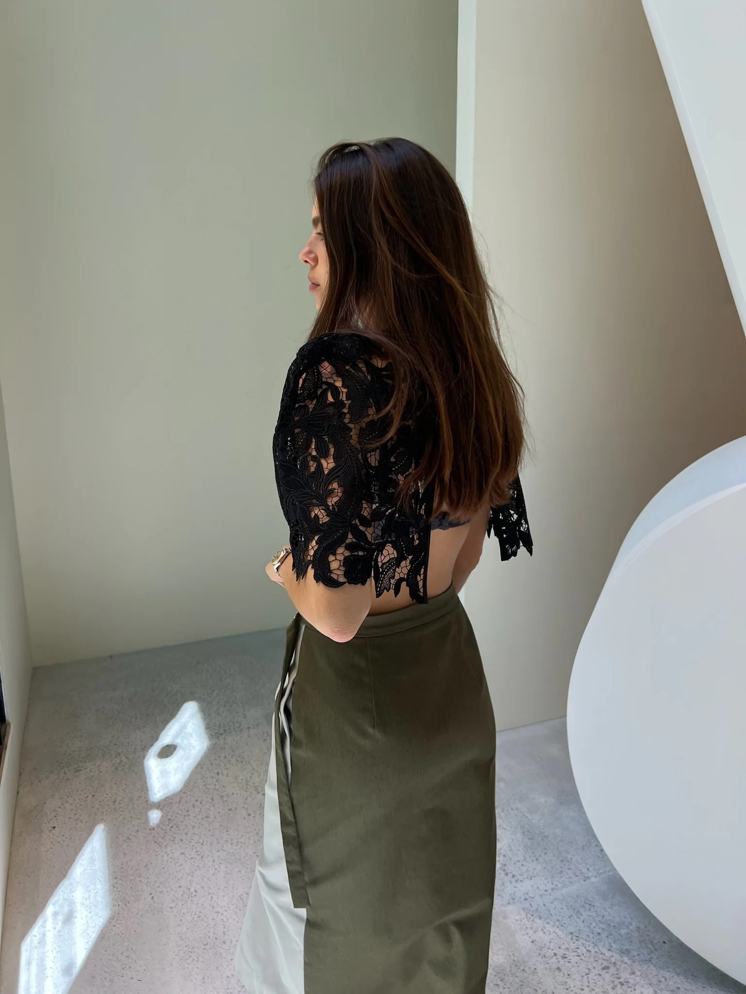 Graziella Skirt / Vert - Image 3