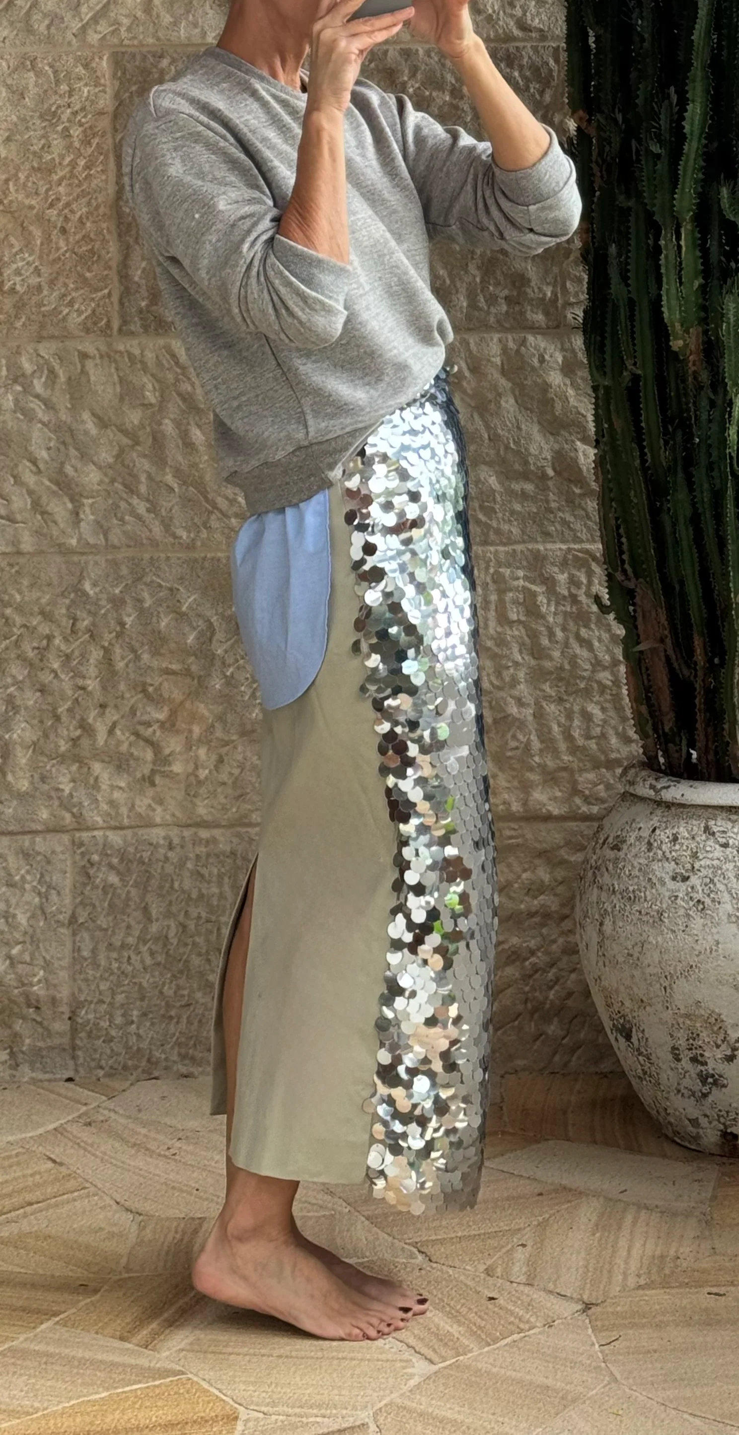 Le Pull Sweater / Grey - Image 4