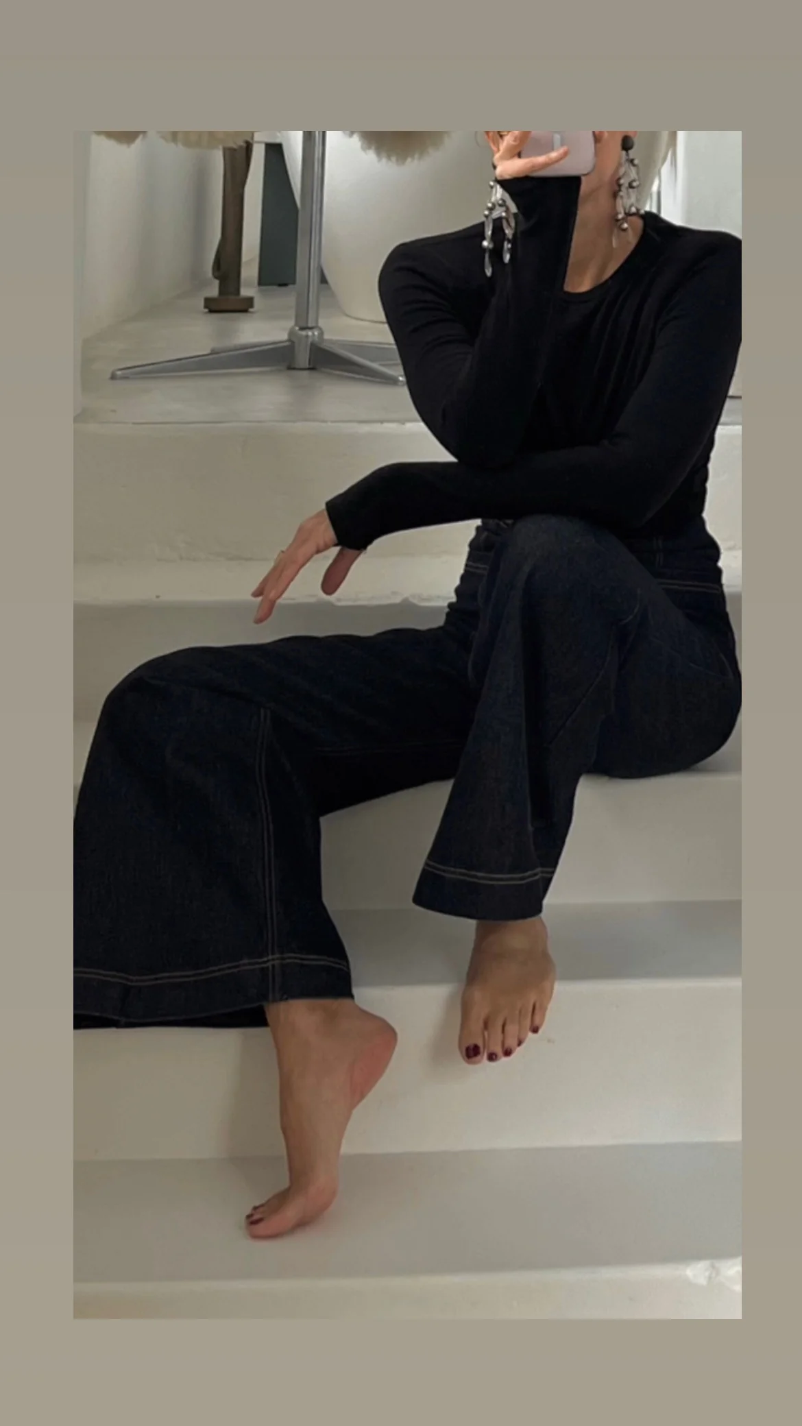 Le Twist Top / Black - Image 8