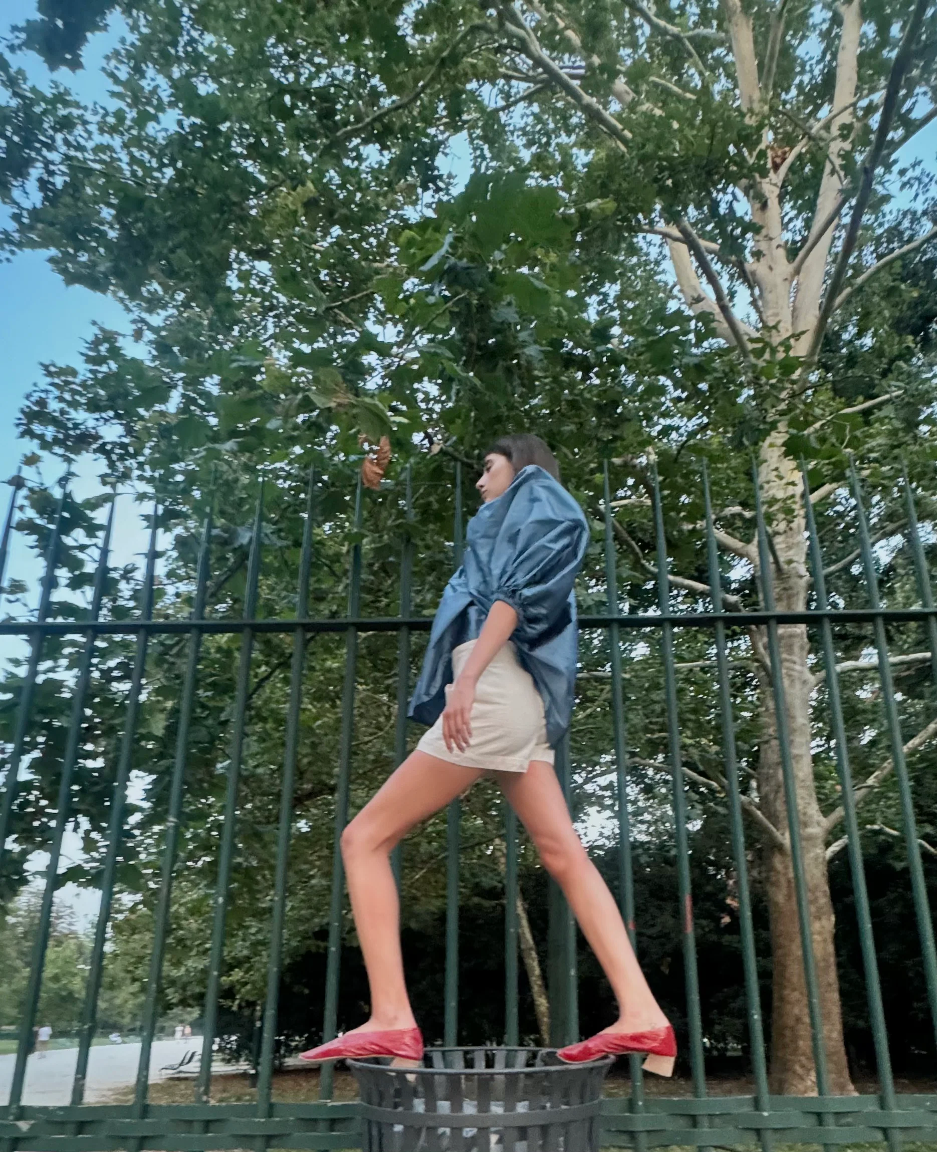 Mariposa Blouse / Night Swim - Image 4