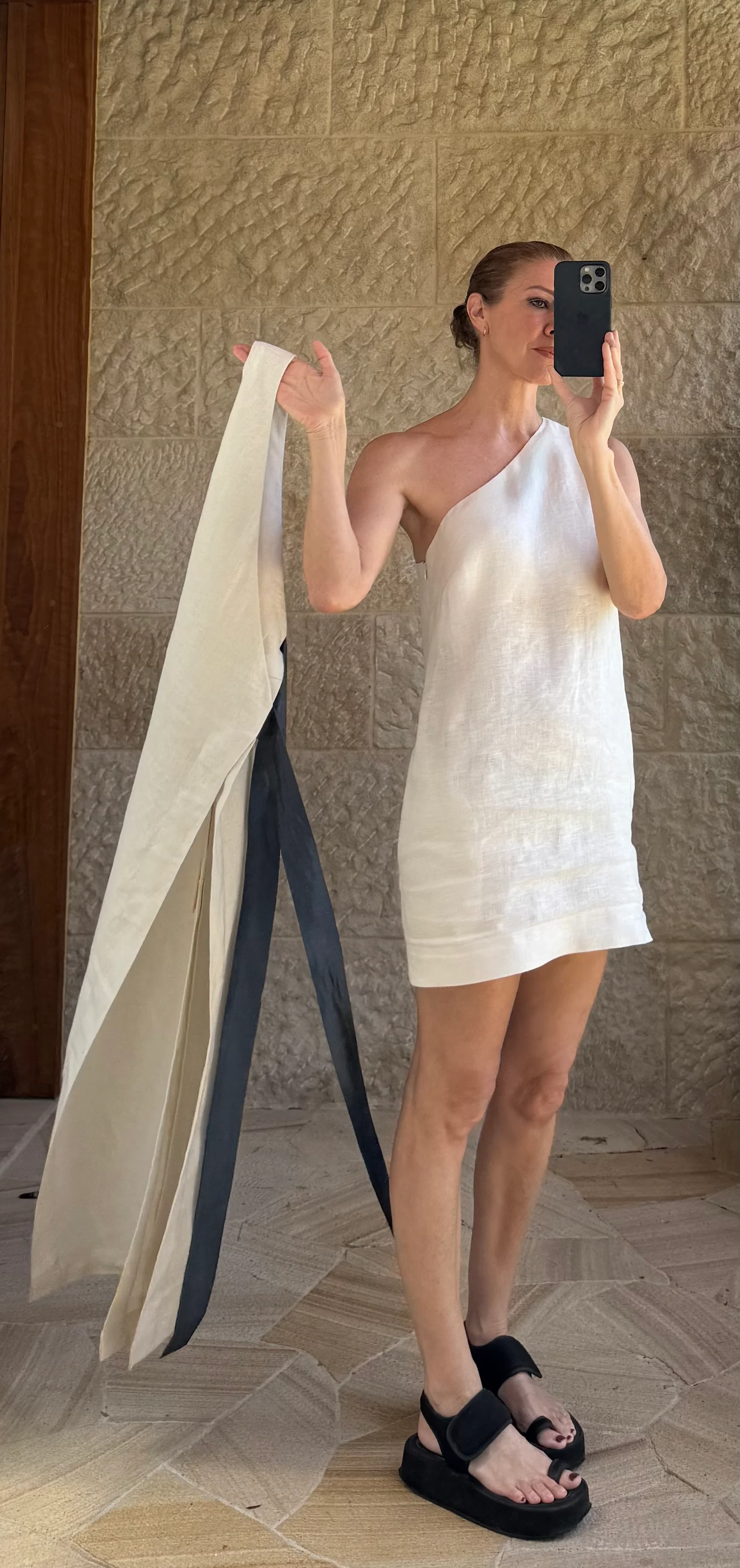 Riva Dress / Crème Fraiche - Image 4