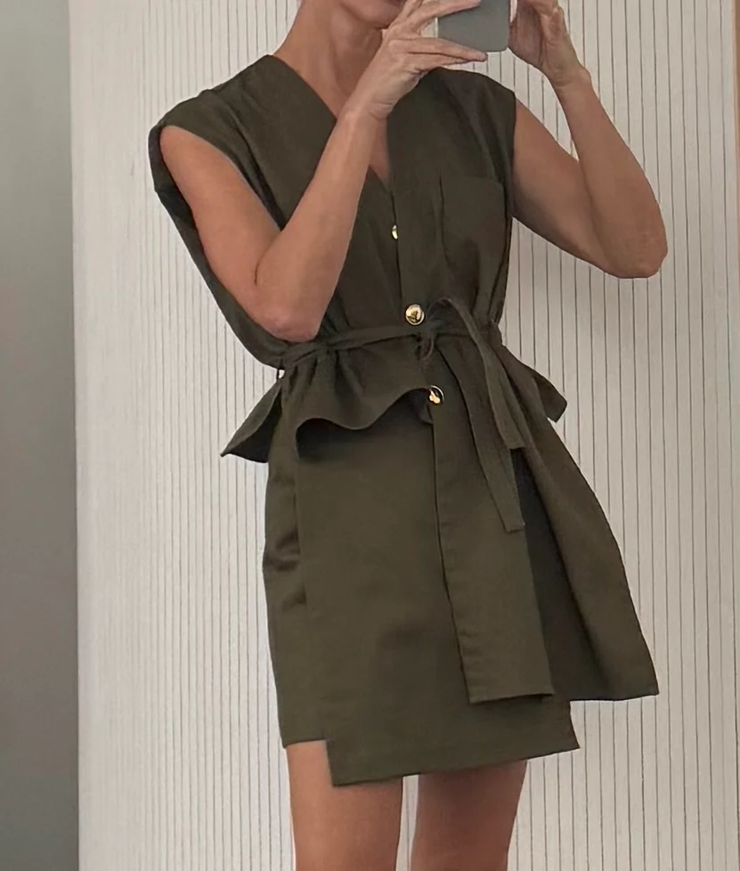 Seraphine Skirt / Vert - Image 4