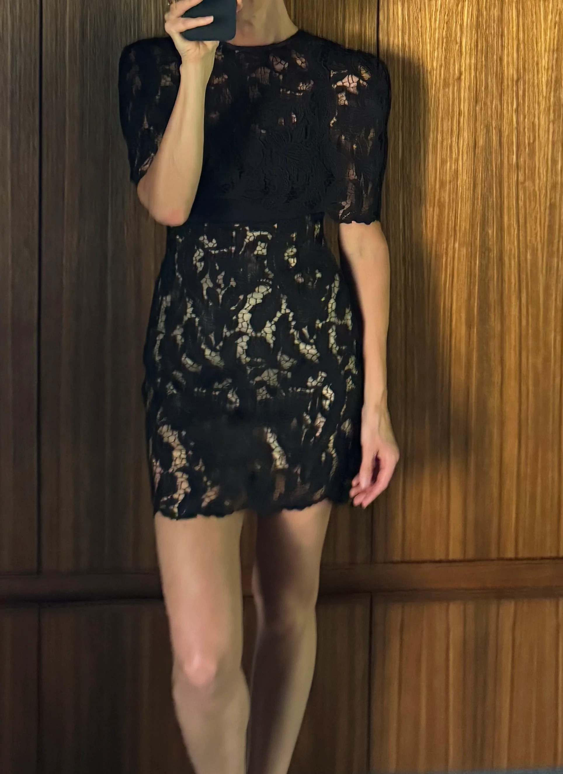 The Florentine Lace Capelet / Noir - Image 5