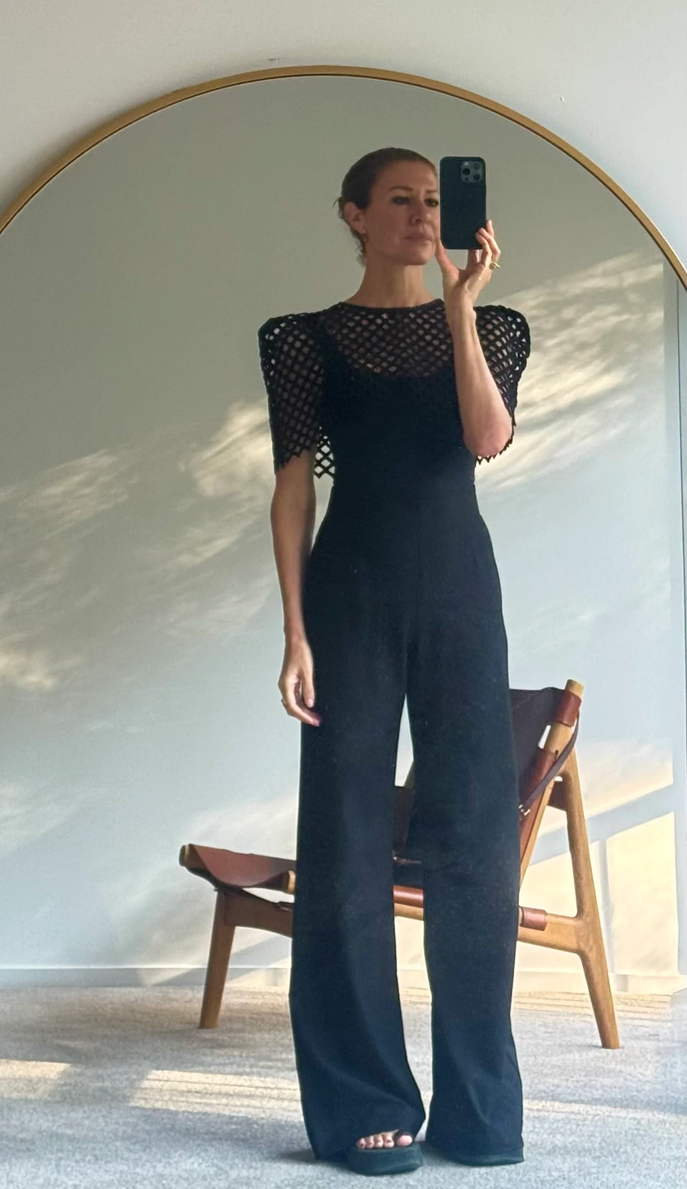 Villa Savoye Summer Capelet / Noir - Image 3